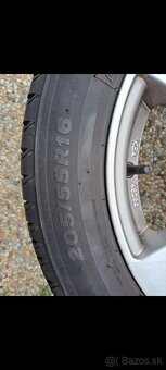 Letné kolesá 205/55R16 na diskoch 6,5Jx16H2 Volvo V70 - 3