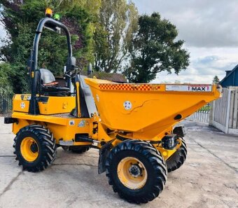 Kolový dumper/dempr JCB 3STH, r.v. 2020, 655 motohodin - 3