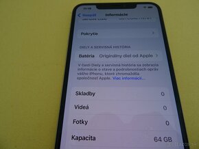 iPhone 11 PRO MAX 64GB SILVER - ZÁRUKA 1 ROK - 100% BATERIA - 3