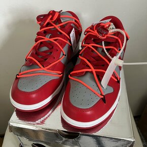 Off White Dunk University Red 45 - 3