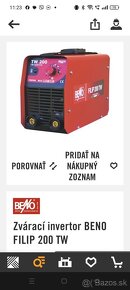 Zvárací invertor BENO FILIP 160 TW JE TO NOVÉ NEPOUŽITE V ZA - 3