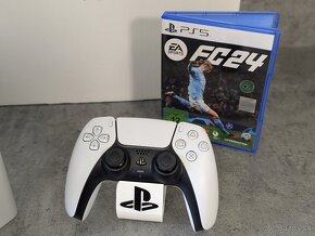 Sony Playstation 5 SLIM s mechanikou, 1 ovládač a Fifa FC 24 - 3