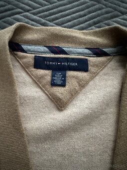 Pánsky,kvalitný,elegantný sveter Tommy HILFIGER - veľkosť M - 3