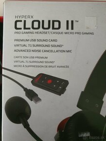 HyperX cloud II 7.1zvuk - 3