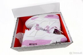 Nike jordan 4 white pink - 3