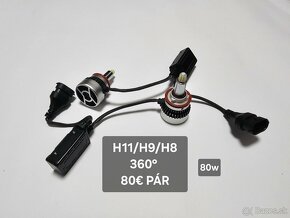 LED H11/ H9/ H8 aj ine Led, Adaptery H7, Diagn.pristroje - 3