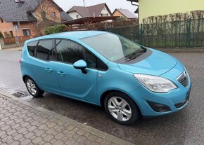 Opel Meriva 1,4i serviska , klima benzín manuál 88 kw - 3