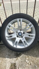 BMW M hlinikove disky r17 s letnymi pneu - 3