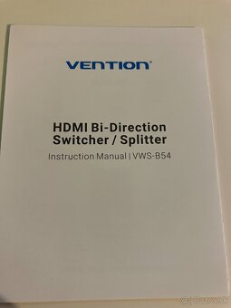 HDMI Bi-Direction Switcher Vention – 4K 60Hz, 2-Port - 3