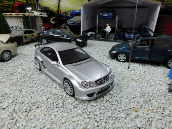 model auta Mercedes C209 Coupe CLK AMG DTM Otto mobile 1:18 - 3