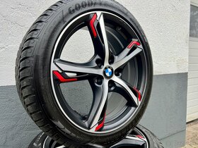 Alu kola BMW X1 X2 X3 M3 5x112 225/45/18 čidla Pěkne - 3