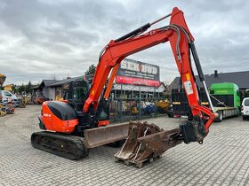 Minibager bager minirypadlo KUBOTA KX080-4, JCB Cat Takeuchi - 3