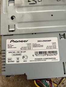 Pioneer DEH-2920MP - 3