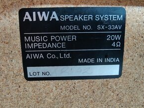 Aiwa sx33av - 3