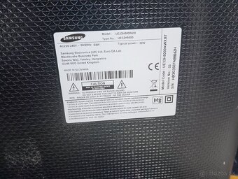 Predám nefunkčný TV Samsung UE32H5000 - 3