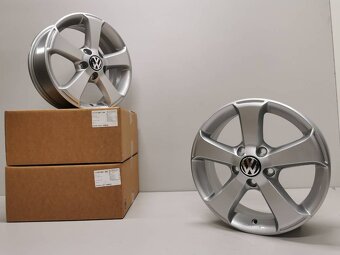 Vw orig. alu disky 6J R16 5x112 ET50 Golf, Touran - 3