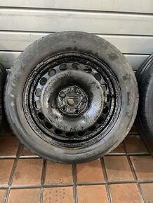 Plechové Disky R16 + letné pneu Dunlop - 3