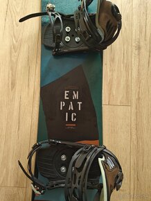 Snowboard Gravity Empatic 148 + viazanie - 3