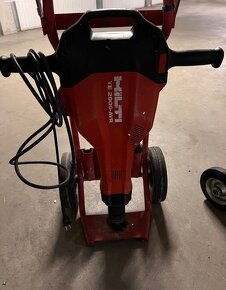 Hilti te 2000 AVR + vozík + 2 úplně nový oškrty - 3