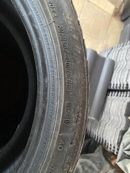 Predam zimne pneu bridgestone 225/40r18 - 3