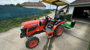 Malotraktor Kubota B1241 s príslušenstvom - 3