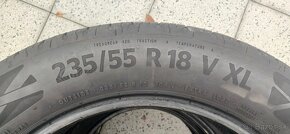 Predám letné pneumatiky Continental EcoContact 6 235/55 R18 - 3