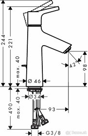 hansgrohe TALIS S 100   72020000 - 3