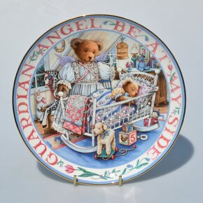 Royal Doulton - 6x Porcelánové taniere - Medvediky, Mackovia - 3