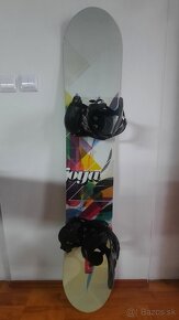 Snowboard 156 + topánky 42 - 3