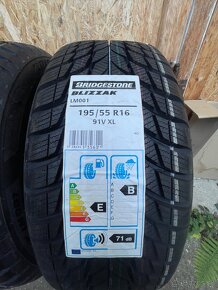 Bridgestone 195/55R16 - 2x Nove zimne - 3