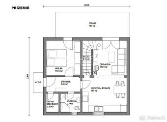 4-IZBOVÝ RD NA POZEMKU S DOSAHOM VŠETKÝCH SIETÍ - PÚCHOV - 3