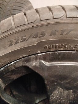 Letné pneumatiky 225/45 R17, elektróny - 3