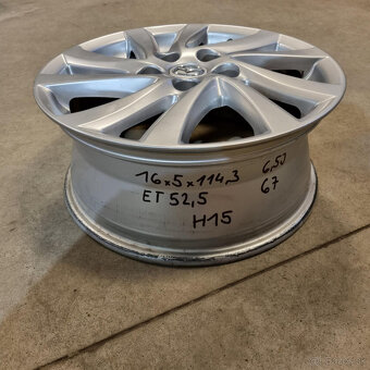 Mazda disky 5x114.3 R16 6.5J ET52.5 - 3