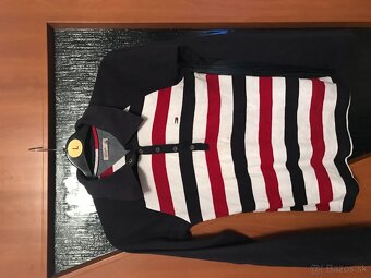 TOMMY HILFIGER originál damske pasikave tricko S/M - 3