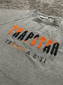 Trapstar Chenille Decoded Summer Set - Grey/Orange - 3
