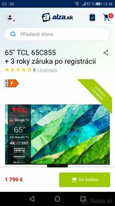 Televízor TCL 65C885-nový - 3