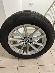 Predám originál BMW sadu R18 hliníkových diskov s RFT pneu - 3