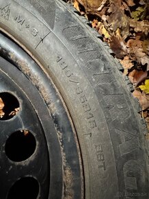 4x100 zimné pneu 185/65R15 - 3