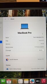 MacBook Pro M1 2020 16GB RAM 256GB SSD Vesmírne šedý - 3