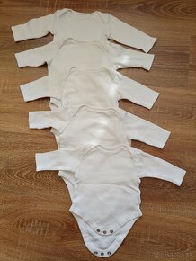 Detske body s dlhym rukavom, 0-3M, 13ks za 10€ - 3