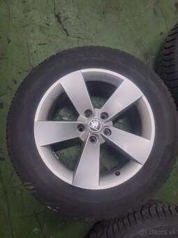 5x112 R17 Škoda + Nové zimne pneu 215/65 R17 - 3