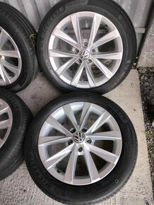 4ks lu disky orig.Volkswagen 5x112 r17 pneu 225/50 r17 - 3