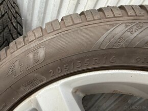 16" Elektrony original VW so zimnymi pneu 205/55 R16 - 3