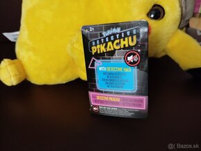 Pokémon Pikachu detektív 25cm - nový s visačkou - 3