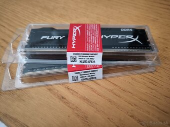 HyperX 8 GB DDR4 2666 MHz CL16 Fury Black Series - 3