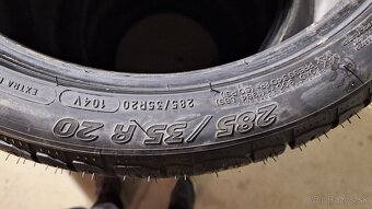 MICHELIN PILOT ALPIN 285 35 R20 a 255 40 R20 - NOVÉ - 3