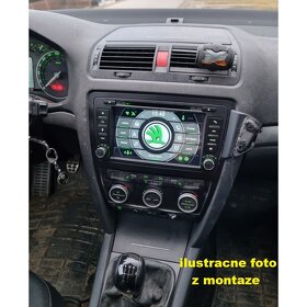 autorádio Škoda Octavia 2 a Yeti - Android Navi DVD dotykové - 3