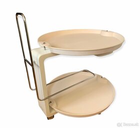 ROSENTHAL luxusní servírovací / barový stolek,  PC 40 tis.Kč - 3