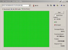 Predám pevný disk WD 500 GB - 3