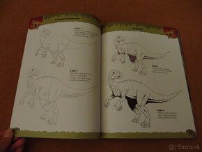 Kniha - Pracovný zošit - Kreslíme dinosaury - NOVÉ - 3